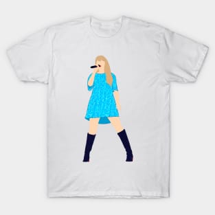 Anti-Hero Midnights Blue Purple T-Shirt Dress T-Shirt